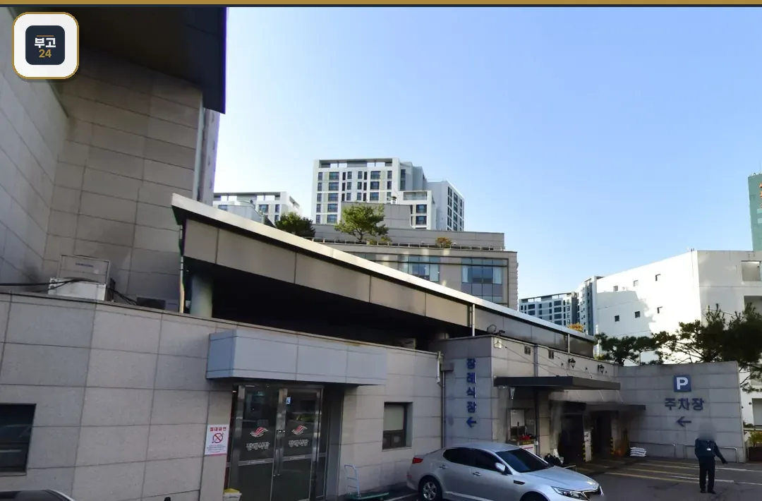 한림대강남성심병원장례식장 출입구 모습