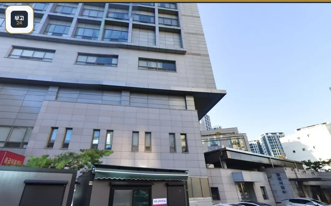 한림대강남성심병원장례식장 병원 건물 방향