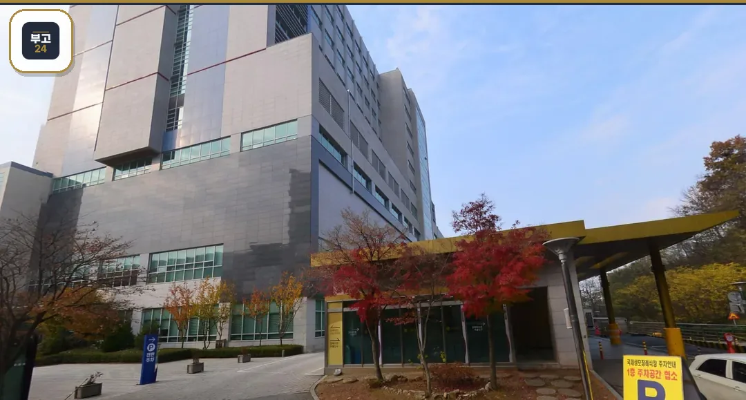 국제성모장례식장 주차 안내 외관