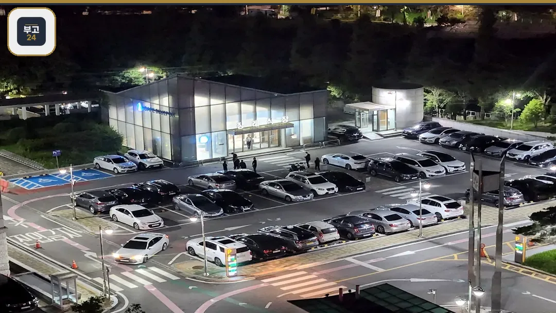 일산동국대병원장례식장 야간 전경